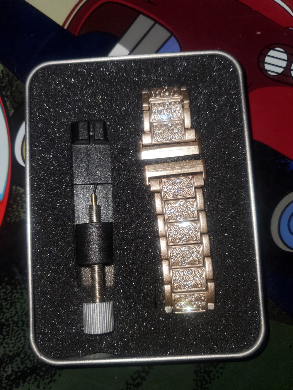 Metal Watch Band in Silver